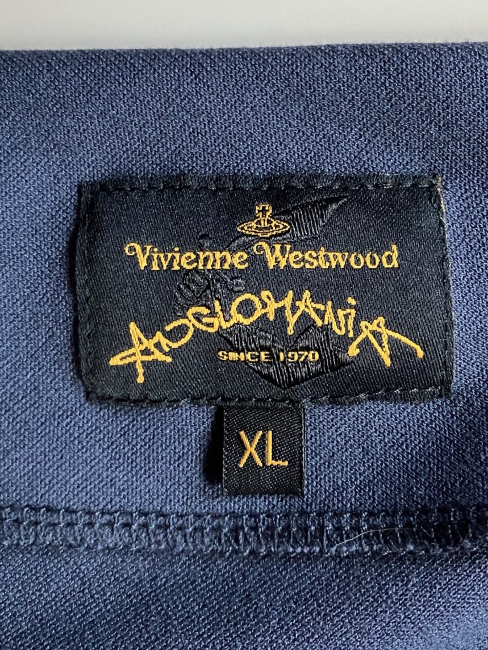 Vivienne Westwood Anglomania Asymmetrical Bodycon Blue Sleeveless Dress XL - Picture 5 of 7